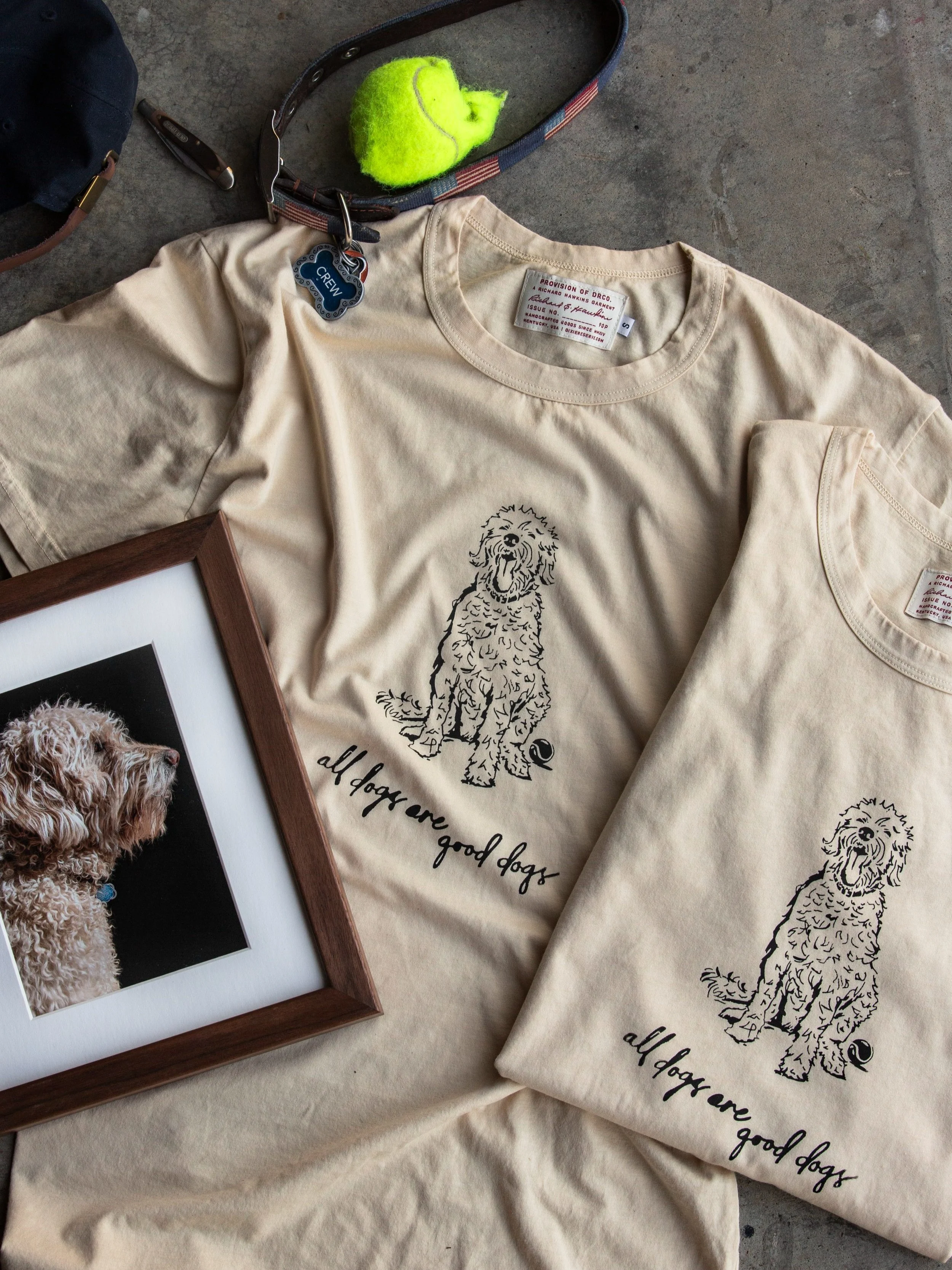DIXIE RESERVE CO. — ALL DOGS ARE GOOD DOGS (HAND-INKED)